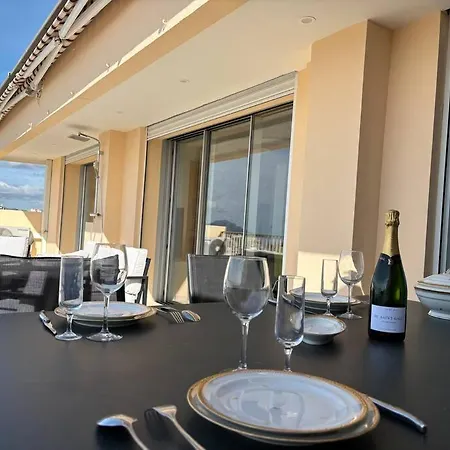 Eclat De - Panoramic Sea View - 3min From The Palais Διαμέρισμα Κάννες