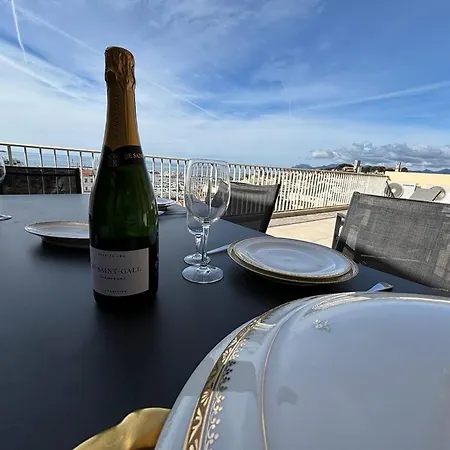 Διαμέρισμα Eclat De - Panoramic Sea View - 3min From The Palais *