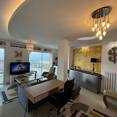 Eclat De - Panoramic Sea View - 3min From The Palais Διαμέρισμα